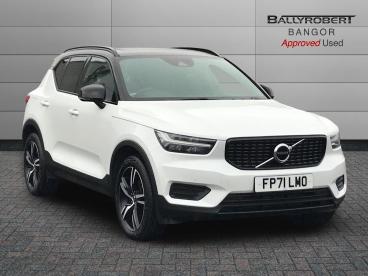 SPOTICAR Volvo Xc40 Xc 40 1.5 T3 R-design Auto Euro 6 (s/s) 5dr Used Car - Suv Petrol White - Bangor - 1200572302_1