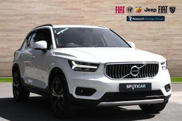 SPOTICAR Volvo Xc40 Xc 40 2.0 B4 Mhev Inscription Pro Auto Euro 6 (s/s) 5dr Used Car - Suv Hybrid White - Hinckley - 1200597220_1