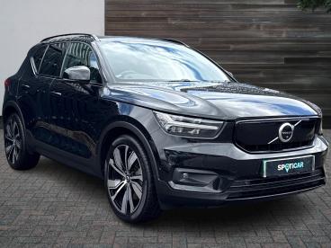 SPOTICAR Volvo Xc40 Xc 40 Recharge Twin 78kwh Pro Auto Awd 5dr Used Car - Suv Electric Black - Swindon - 1200607371_1