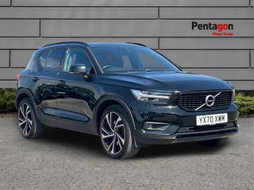 SPOTICAR Volvo Xc40 Xc 40 1.5h T5 Twin Engine Recharge 10.7kwh R-design Pro Used Car - Suv Plug-in Hybrid Black - Barnsley - 1200631575_1