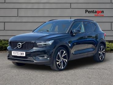 SPOTICAR Volvo Xc40 Xc 40 1.5h T5 Twin Engine Recharge 10.7kwh R-design Pro Used Car - Suv Plug-in Hybrid Black - Barnsley - 1200631575_3