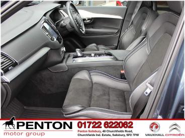 SPOTICAR Volvo Xc90 2.0 B5 Mhev R-design Pro Auto 4wd Euro 6 (s/s) 5dr Used Car - Suv Hybrid Blue - Salisbury - 1200532591_2