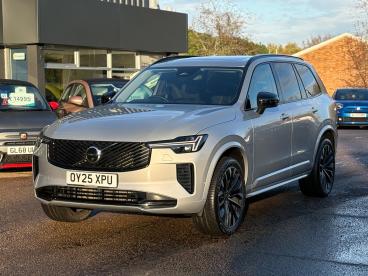 SPOTICAR Volvo Xc90 2.0 B5 Mhev Ultra Dark Auto 4wd Euro 6 (s/s) 5dr Used Car - Suv Hybrid Silver - Leicester - 1200564452_3