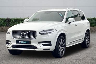 SPOTICAR Volvo Xc90 2.0h T8 Twin Engine 11.6kwh Inscription Auto 4wd E Used Car - Suv Plug-in Hybrid White - Cannock - 1200568985_2