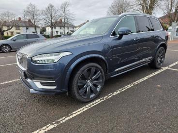 SPOTICAR Volvo Xc90 2.0h T8 Recharge 18.8kwh Inscription Pro Auto 4wd Used Car - Suv Plug-in Hybrid Blue - Abergavenny - 1200569133_2