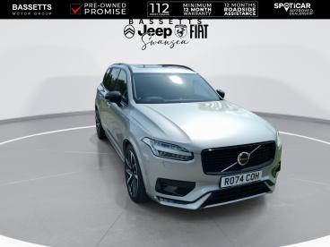 SPOTICAR Volvo Xc90 2.0 B5 Mhev Ultra Edition Dark Auto 4wd Euro 6 (s/ Used Car - Suv Hybrid Silver - Swansea - 1200601529_3