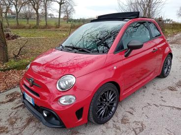 SPOTICAR Abarth 595 C 595c 595 595c Abarth 1.4 Turbo T-jet 165cv Cabrio Usata -  Benzina Rosso - Lancusi - 502417352_1