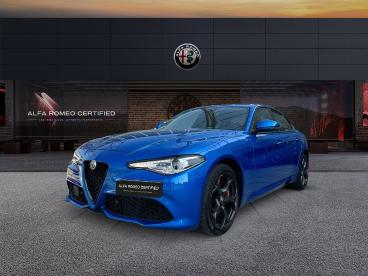 SPOTICAR Alfa Romeo Giulia 2.0 Turbo 280 Cv At8 Awd Q4 Veloce Usata - Berlina Benzina Azzurro - Grugliasco - 802415770_1