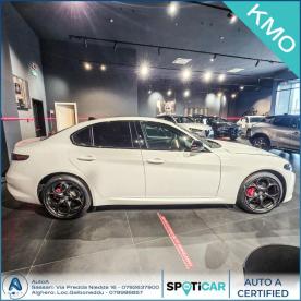 ALFA ROMEO CERTIFIED Alfa Romeo Giulia 2.2 Turbodiesel 210 Cv At8 Awd Q4 Tributo Italiano Usata - Berlina Diesel Bianco - Sassari - 2423852_4