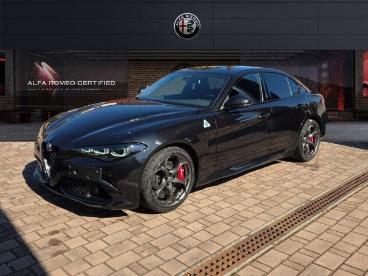 ALFA ROMEO CERTIFIED Alfa Romeo Giulia 2.9 V6 Bi-turbo At8 Quadrifoglio Usata - Berlina Benzina Nero - Monza - 2482930_1