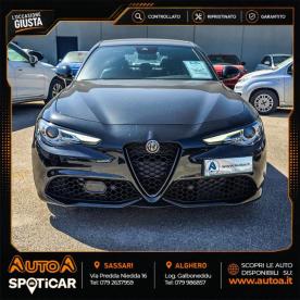 ALFA ROMEO CERTIFIED Alfa Romeo Giulia 2.2 Turbodiesel 210 Cv At8 Awd Q4 Veloce Usata - Berlina Diesel Nero - Sassari - 2492172_2