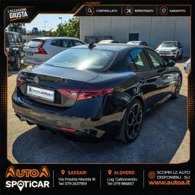 ALFA ROMEO CERTIFIED Alfa Romeo Giulia 2.2 Turbodiesel 210 Cv At8 Awd Q4 Veloce Usata - Berlina Diesel Nero - Sassari - 2492172_5