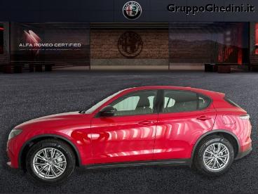 ALFA ROMEO CERTIFIED Alfa Romeo Stelvio 2.2 Turbodiesel 160 Cv At8 Rwd Super Usata - Suv Diesel Rosso - Bologna - 2273597_2