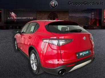 ALFA ROMEO CERTIFIED Alfa Romeo Stelvio 2.2 Turbodiesel 160 Cv At8 Rwd Super Usata - Suv Diesel Rosso - Bologna - 2273597_3