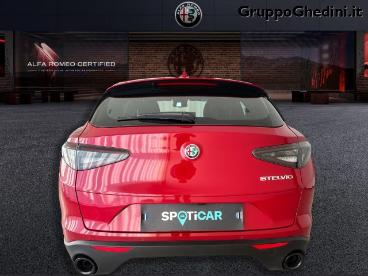 ALFA ROMEO CERTIFIED Alfa Romeo Stelvio 2.2 Turbodiesel 160 Cv At8 Rwd Super Usata - Suv Diesel Rosso - Bologna - 2273597_4