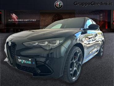 ALFA ROMEO CERTIFIED Alfa Romeo Stelvio 2.2 Turbodiesel 210 Cv At8 Q4 Veloce Usata - Suv Diesel Nero - Bologna - 2273599_1