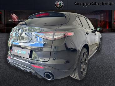 ALFA ROMEO CERTIFIED Alfa Romeo Stelvio 2.2 Turbodiesel 210 Cv At8 Q4 Veloce Usata - Suv Diesel Nero - Bologna - 2273599_5