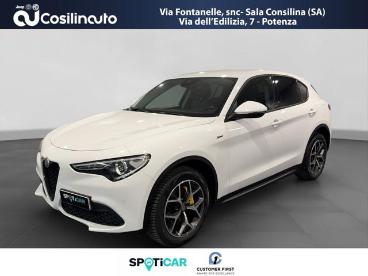 ALFA ROMEO CERTIFIED Alfa Romeo Stelvio 2.2 Turbodiesel 190 Cv At8 Q4 Sprint My20 Usata - Suv Diesel Bianco - Sala Consilina - 2282253_1