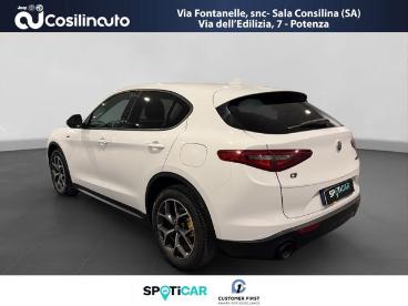 ALFA ROMEO CERTIFIED Alfa Romeo Stelvio 2.2 Turbodiesel 190 Cv At8 Q4 Sprint My20 Usata - Suv Diesel Bianco - Sala Consilina - 2282253_3