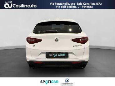 ALFA ROMEO CERTIFIED Alfa Romeo Stelvio 2.2 Turbodiesel 190 Cv At8 Q4 Sprint My20 Usata - Suv Diesel Bianco - Sala Consilina - 2282253_4