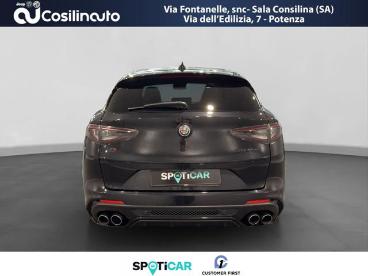 ALFA ROMEO CERTIFIED Alfa Romeo Stelvio 2.9 Bi-turbo V6 510 Cv Quadrifoglio My21 Matrix Usata - Suv Benzina Nero - Sala Consilina - 2287256_4