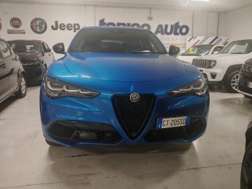 ALFA ROMEO CERTIFIED Alfa Romeo Stelvio 2.2 Turbodiesel 210 Cv At8 Q4 Veloce Usata - Suv Diesel Azzurro - Grugliasco - 2341205_2
