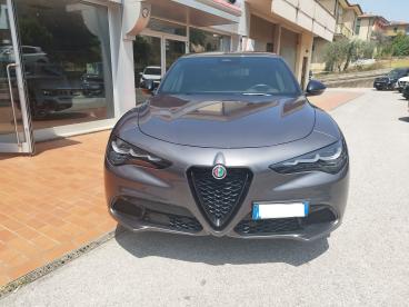 ALFA ROMEO CERTIFIED Alfa Romeo Stelvio 2.2 Turbodiesel 210 Cv At8 Q4 Veloce Usata - Suv Diesel Grigio - Arezzo - 2349043_4