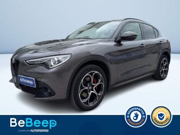 ALFA ROMEO CERTIFIED Alfa Romeo Stelvio 2.2 T Sport Tech Q4 190cv Auto Usata - Suv Diesel Grigio - Saronno - 2365411_1