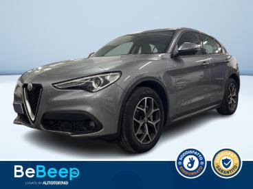 ALFA ROMEO CERTIFIED Alfa Romeo Stelvio 2.2 T Super Rwd 160cv Auto Usata - Suv Diesel Argento - Saronno - 2373490_1