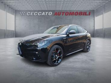 ALFA ROMEO CERTIFIED Alfa Romeo Stelvio 2.0 T Veloce Q4 280cv Auto Usata - Suv Benzina Nero - Padova - 2385035_1