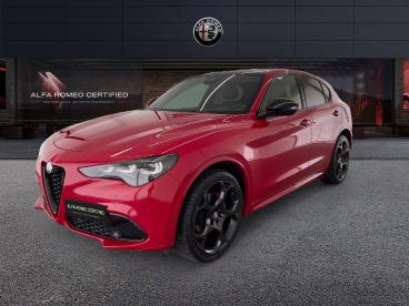 ALFA ROMEO CERTIFIED Alfa Romeo Stelvio 2.2 Td 210 Cv Tributo Italiano At8 Q4 Usata - Suv Diesel Rosso - Napoli - 2385210_1