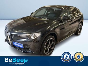 ALFA ROMEO CERTIFIED Alfa Romeo Stelvio 2.2 T Executive Q4 210cv Auto My19 Usata - Suv Diesel Nero - Saronno - 2389501_1