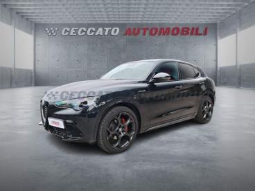 ALFA ROMEO CERTIFIED Alfa Romeo Stelvio 2.0 T Veloce Q4 280cv Auto Usata - Suv Benzina Nero - Padova - 2389948_1