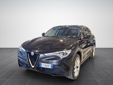 ALFA ROMEO CERTIFIED Alfa Romeo Stelvio 2.2 T Executive Q4 190cv Auto My19 Usata - Suv Diesel Nero - Pistoia - 2390290_1