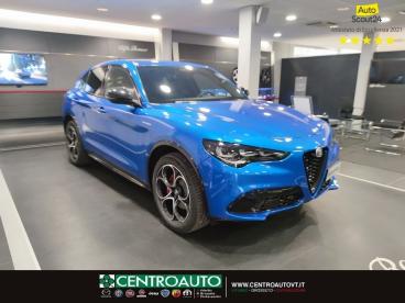 ALFA ROMEO CERTIFIED Alfa Romeo Stelvio 2023 2.2 T Veloce Q4 210cv Auto Usata - Suv Diesel Blu - Viterbo - 2393387_1