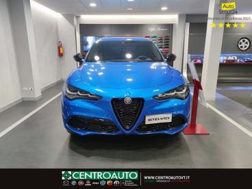 ALFA ROMEO CERTIFIED Alfa Romeo Stelvio 2023 2.2 T Veloce Q4 210cv Auto Usata - Suv Diesel Blu - Viterbo - 2393387_2