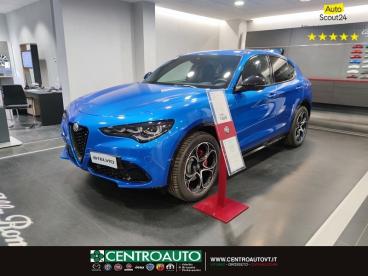 ALFA ROMEO CERTIFIED Alfa Romeo Stelvio 2023 2.2 T Veloce Q4 210cv Auto Usata - Suv Diesel Blu - Viterbo - 2393387_3