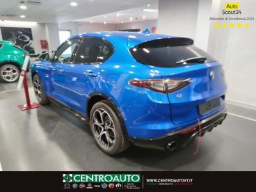 ALFA ROMEO CERTIFIED Alfa Romeo Stelvio 2023 2.2 T Veloce Q4 210cv Auto Usata - Suv Diesel Blu - Viterbo - 2393387_4