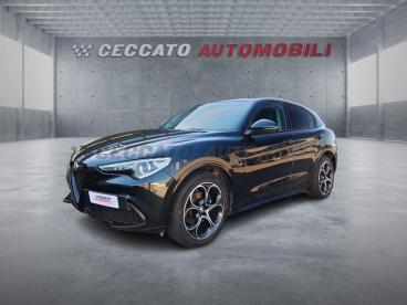 ALFA ROMEO CERTIFIED Alfa Romeo Stelvio 2.2 T Veloce Q4 210cv Auto Usata - Suv Diesel Nero - Padova - 2393750_1