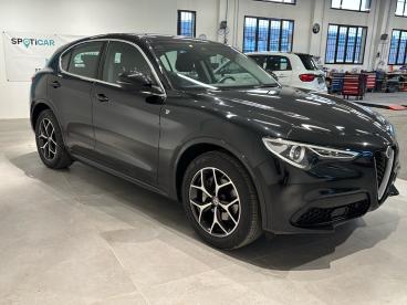 ALFA ROMEO CERTIFIED Alfa Romeo Stelvio 2.2 Turbodiesel 190 Cv At8 Q4 Ti Usata - Suv Diesel Nero - Bologna - 2396518_3