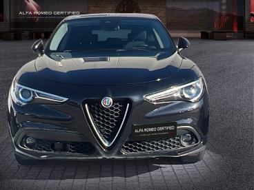 ALFA ROMEO CERTIFIED Alfa Romeo Stelvio 2020 2.2 T Business Q4 190cv Auto Usata - Suv Diesel Nero - Teramo - 2398426_2