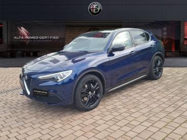 ALFA ROMEO CERTIFIED Alfa Romeo Stelvio My21 2200 Mjt 160cv Business Autocarro Usata - Suv Diesel Blu - Monza - 2398793_1