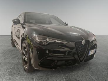 ALFA ROMEO CERTIFIED Alfa Romeo Stelvio 2.2 Turbodiesel 210 Cv At8 Q4 Veloce Usata - Suv Diesel Nero - Grugliasco - 2400635_1