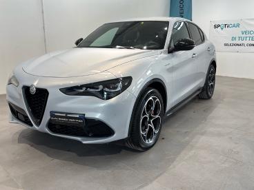 ALFA ROMEO CERTIFIED Alfa Romeo Stelvio 2.2 Turbodiesel 210 Cv At8 Q4 Veloce Usata - Suv Diesel Grigio - Bologna - 2402871_1