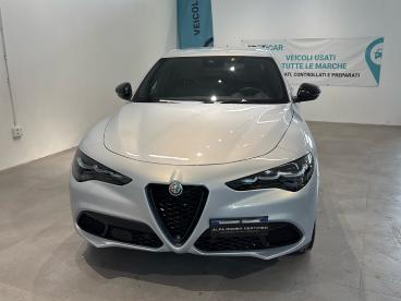 ALFA ROMEO CERTIFIED Alfa Romeo Stelvio 2.2 Turbodiesel 210 Cv At8 Q4 Veloce Usata - Suv Diesel Grigio - Bologna - 2402871_2
