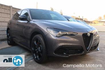 ALFA ROMEO CERTIFIED Alfa Romeo Stelvio 2.0 T 280cv At8 Q4 Veloce My24 Usata - Suv Benzina Grigio - Mestre - 2403718_1
