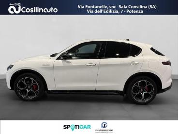 ALFA ROMEO CERTIFIED Alfa Romeo Stelvio 2.2 Turbodiesel 210 Cv At8 Q4 Veloce My24 Usata - Suv Diesel Bianco - Sala Consilina - 2405301_2
