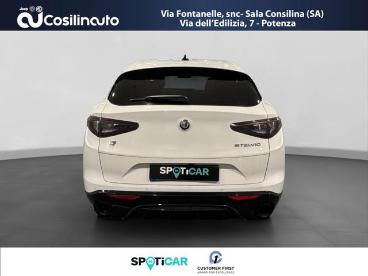 ALFA ROMEO CERTIFIED Alfa Romeo Stelvio 2.2 Turbodiesel 210 Cv At8 Q4 Veloce My24 Usata - Suv Diesel Bianco - Sala Consilina - 2405301_4