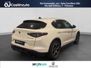ALFA ROMEO CERTIFIED Alfa Romeo Stelvio 2.2 Turbodiesel 210 Cv At8 Q4 Veloce My24 Usata - Suv Diesel Bianco - Sala Consilina - 2405301_5