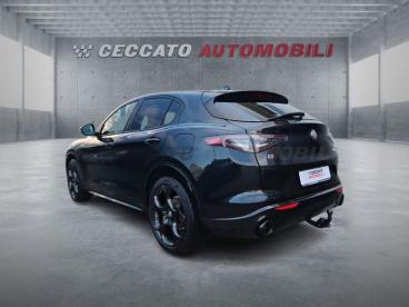 ALFA ROMEO CERTIFIED Alfa Romeo Stelvio 2.2 T Veloce Q4 210cv Auto Usata - Suv Diesel Nero - Padova - 2405332_3
